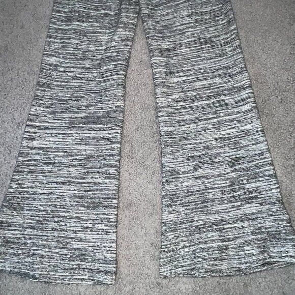 RACHEL RACHEL ROY Cream & Black Marled Flared Bootcut Slacks Trousers Pants Sz 0 - Picture 6 of 9